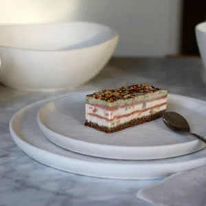 SNOWSTACK valge magustoidutaldrik Ø21 cm