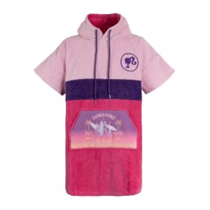 Barbie poncho lastele – pehme ja mugav S